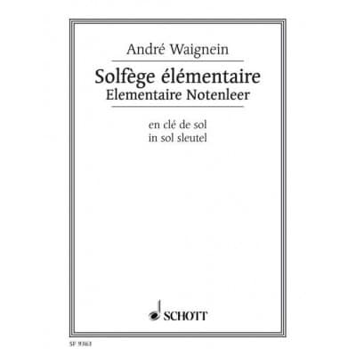 SOLFÈGE ÉLÉMENTAIRE