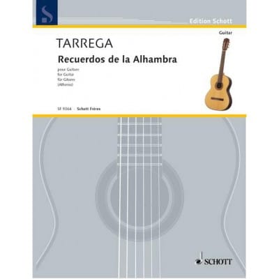  Tarrega F. - Recuerdos De La Alhambra - Guitare