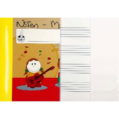 STAR NOTENSCHREIBPAPIERE CAHIER MIXTE GROSSES PORTEES / ECRITURE - FORMAT A4