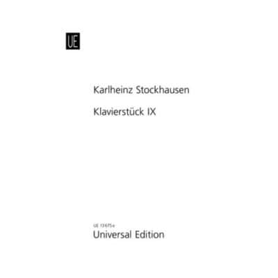  Stockhausen K. - Klavierstck Ix - Piano 
