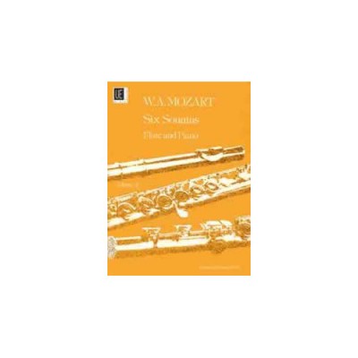 UNIVERSAL EDITION Mozart - 6 Sonatas Vol. 2 - Flute et Piano