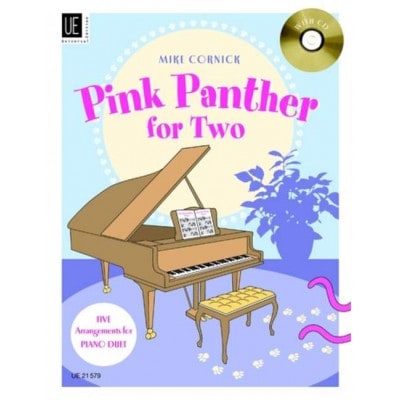 CORNICK M. (ARR.) - PINK PANTHER FOR TWO - PIANO 4 MAINS + CD