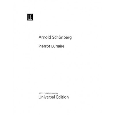 SCHOENBERG A. - PIERROT LUNAIRE OP. 21 - REDUCTION PIANO