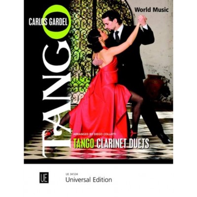 UNIVERSAL EDITION GARDEL C. - TANGO CLARINET DUETS