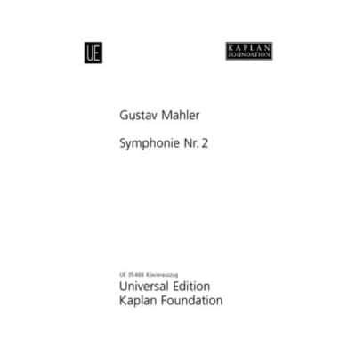  Mahler G. - Symphonie N2 C-moll - Choeur Et Piano