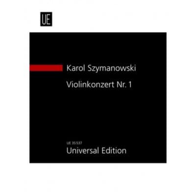 SZYMANOWSKI - CONCERTO NO. 1 OP. 35 - VIOLON ET ORCHESTRE