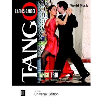 GARDEL CARLOS - TANGO TRIO - VIOLON/FLUTE, VIOLONCELLE & PIANO