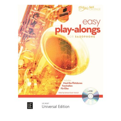 UNIVERSAL EDITION EASY PLAY-ALONGS - SAXOPHONE ET PIANO
