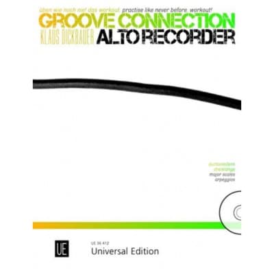 DICKBAUER K. - GROOVE CONNECTION - FLUTE A BEC ALTO + CD