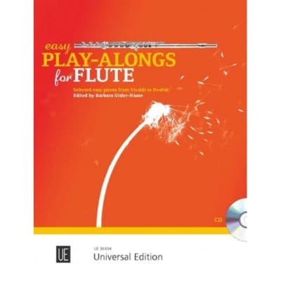 EASY PLAY-ALONGS FOR FLUTE - FLUTE WITH CD OU PIANO ACCOMPANIMENT