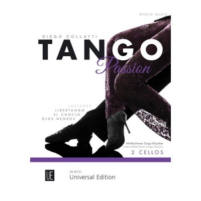 UNIVERSAL EDITION TANGO PASSION - 2 VIOLONVIOLONCELLES