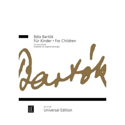 UNIVERSAL EDITION BARTÓK - FOR CHILDREN - TWO GUITARES