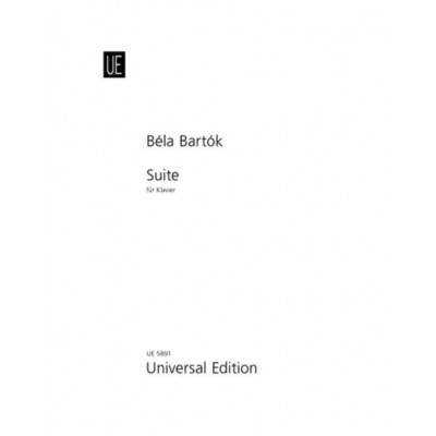 BARTOK BELA - SUITE OP.14 - PIANO