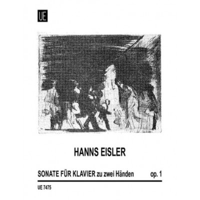 EISLER HANNS - SONATE OP.1 - PIANO