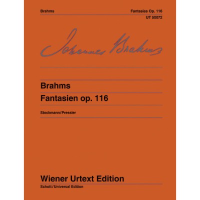 BRAHMS - FANTASIES OP. 116 - PIANO