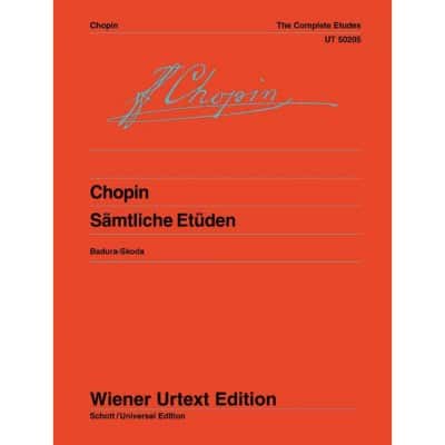 WIENER URTEXT EDITION CHOPIN - ETUDES OP. 10 + 25 - PIANO