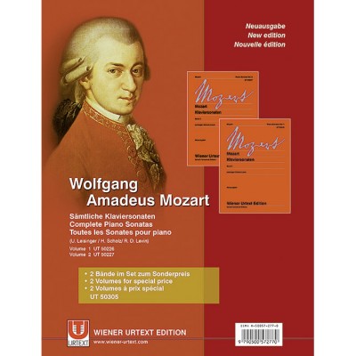 MOZART W.A. - COMPLETE PIANO SONATAS
