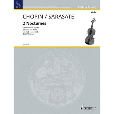  Chopin F. - 2 Nocturnes Op. 9/2 - Op. 27/2 - Violon