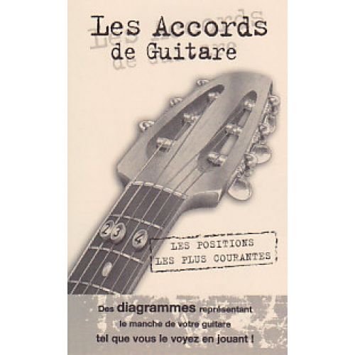 COUP DE POUCE ROUX DENIS - MINI DICTIONNAIRE ACCORDS GUITARE