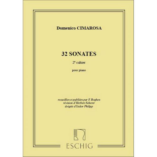 CIMAROSA D. - 32 SONATES - PIANO