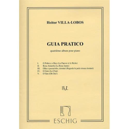 VILLA-LOBOS - GUIA PRATICO ALBUM N 4 - PIANO
