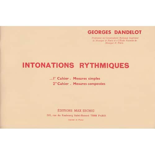 DANDELOT GEORGES - INTONATIONS RYTHMIQUES VOL.1