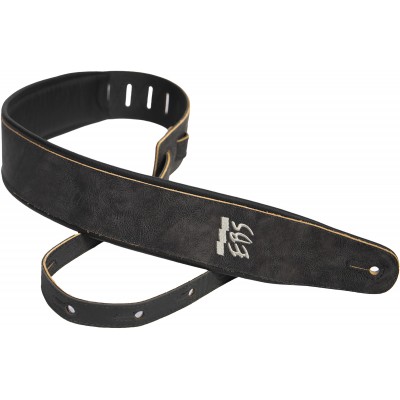 Sangle Cuir Stained Black