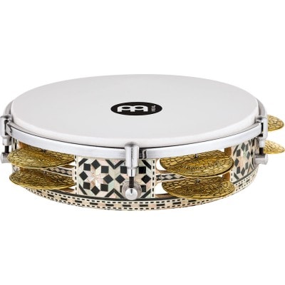 8 3/4 ARTISAN EDITION RIQ DRUM WHITE PEARL MOSAIC ROYALE