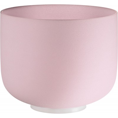 SONIC ENERGY ROSE QUARTZ CRYSTAL SINGING BOWL, 10