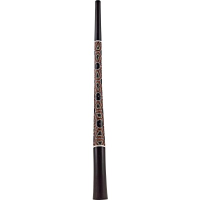 SONIC ENERGY SONIC ENERGY SLICED PRO DIDGERIDOO, DOT-PAINTED, TUNING E - DDPROFPE - SECOND HAND
