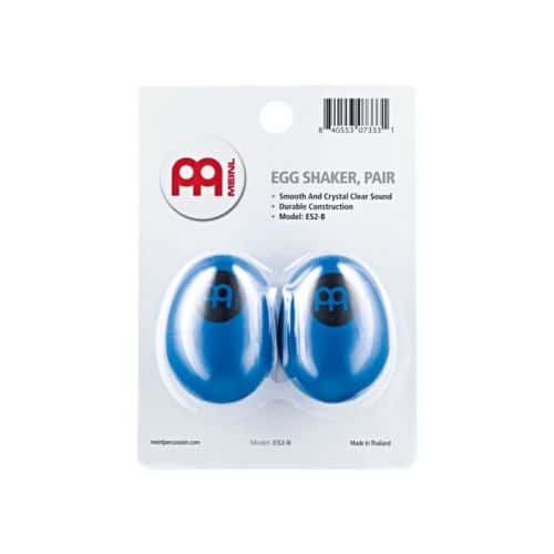 PLASTIC EGG SHAKERS BLUE