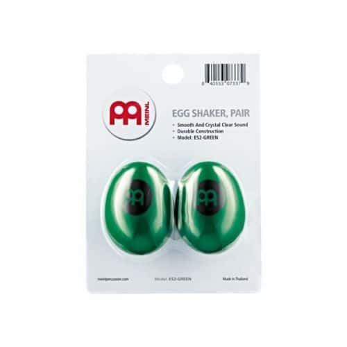 PLASTIC EGG SHAKERS GREEN