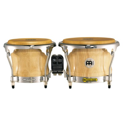 PROFESSIONAL SERIES (DE PATENT) FWB400 WOOD BONGO 7 MACHO AND 8 1/2 HEMBRA NATURAL
