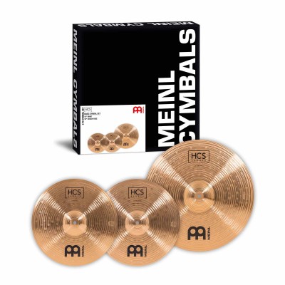 MEINL PACK HCS BRONZE 2 CYMBALES 14/18" - HCSB1418