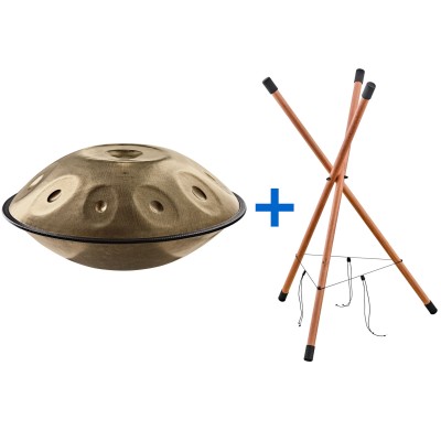 SONIC ENERGY HPSTL100 - Sensory Handpan D Kurd 10 notes