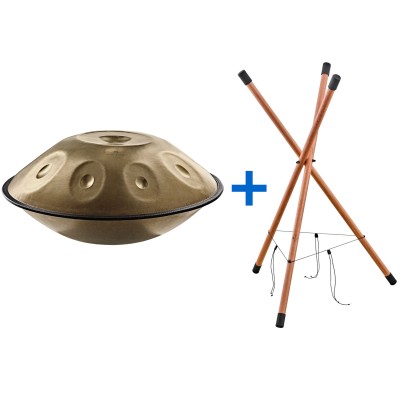SONIC ENERGY HPSTL90 - Sensory Handpan D Kurd (440 Hz) 9 notes
