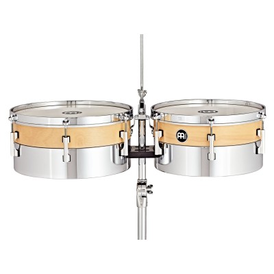 MEINL HYT1314 Timbales Latine Hybride 13/14 Chene Acier