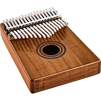 SONIC ENERGY SOUND HOLE KALIMBA, 17 NOTES, ACACIA - KL1707H
