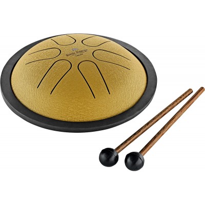 SONIC ENERGY SONIC ENERGY MINI STEEL TONGUE DRUM, GOLD, B MAJOR - MSTD3G