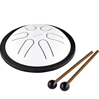 NINO NINO PERCUSSION MINI MELODY STEEL TONGUE DRUM - NINO980WH