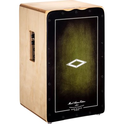 Paesldob - Cajon PRE-amplifie Artisan Olive Burst