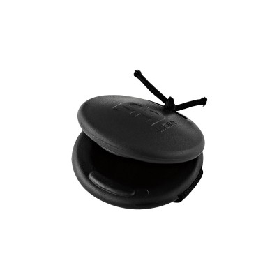 Castagnette Cajon Plastique Large Noir