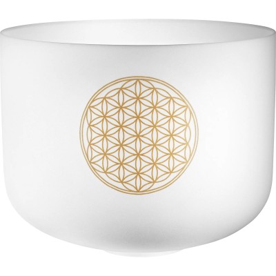 SONIC ENERGY PCSB16FOL - Bol de cristal " Flower of Life" 16", 128 Hz / C3