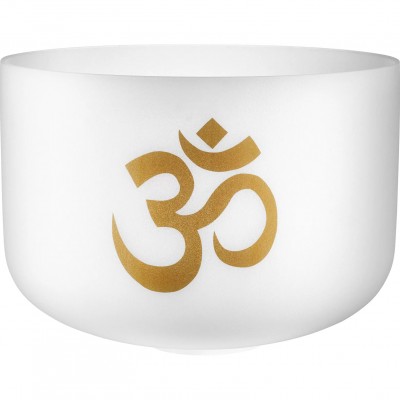 PCSB16OM - Bol chantant en cristal Om 16