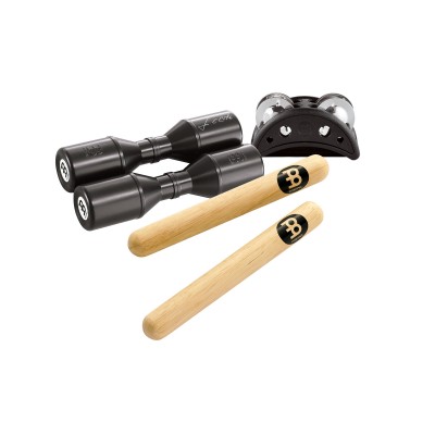 MEINL CFJS2SBK - Pack percussion CFJS2SBK + SH4BK + CL1