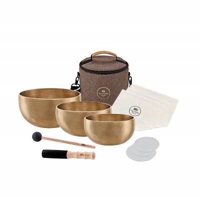 SONIC ENERGY 3-piece Yoga Nidra Singing Bowl Set