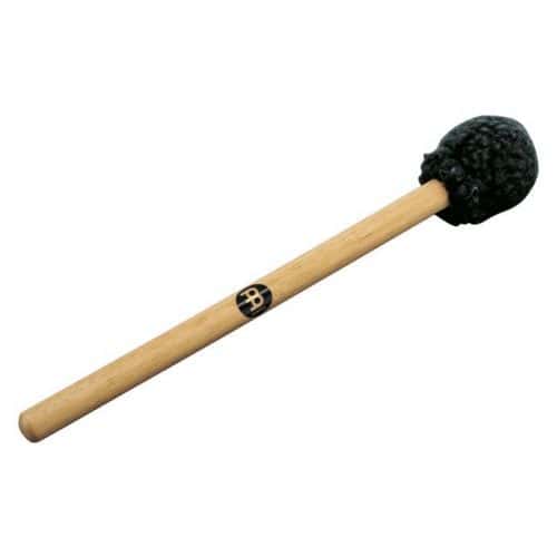 SAMBA BEATERS 16 LONG, WOOD STICK WITH 3 BUSHY FELT BEATER