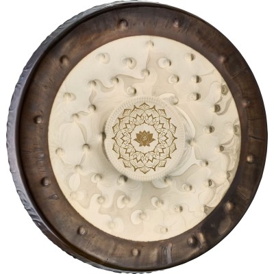 SONIC ENERGY 22" Soundscape Gong, Om Lotus