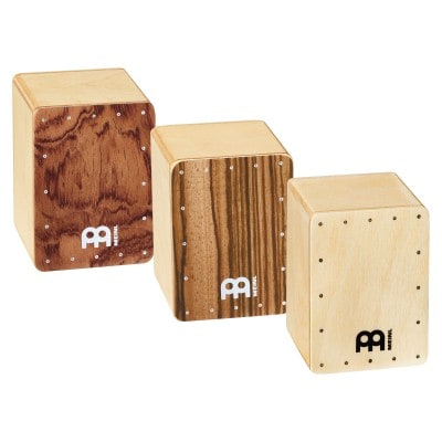 SET 3 MINI CAJON SHAKER - 5 X 7 X 5 CM