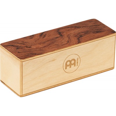 PERCUSSION DUAL CHAMBER SHAKER, BURL WOOD - SH60